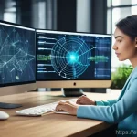 RESTful API의 상태 관리 원칙 - **Prompt 1: "The Architect of Digital Flow"**
    A vibrant, sunlit modern office space, showcasing ...